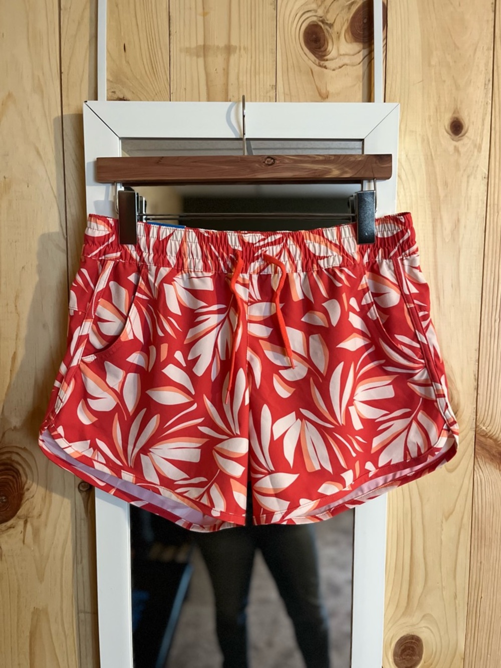 Columbia 5” Swim Shorts Pink Orange Ivory NWT